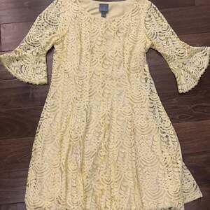Rabbit Rabbit Rabbit 3/4 Bell Sleeve Lace Dress